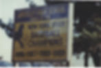 Old sign from the high school property.
