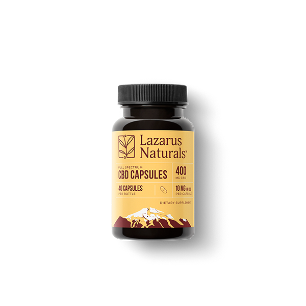 Lazarus 10mg CBD Capsules - 40ct 400mg