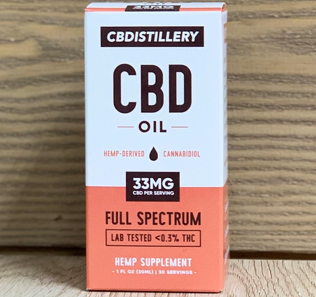CBDistillery Full Spectrum Tincture 1oz - 33 mg dose
