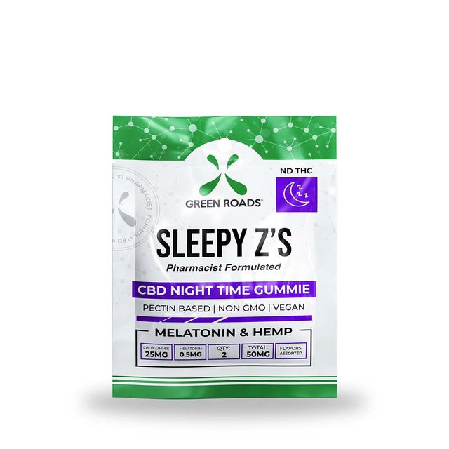 Green Roads 50mg Sleepy Z Gummies