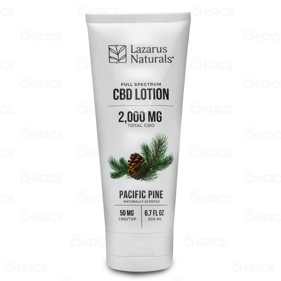Lazarus 2000mg Lotion, pacific pine