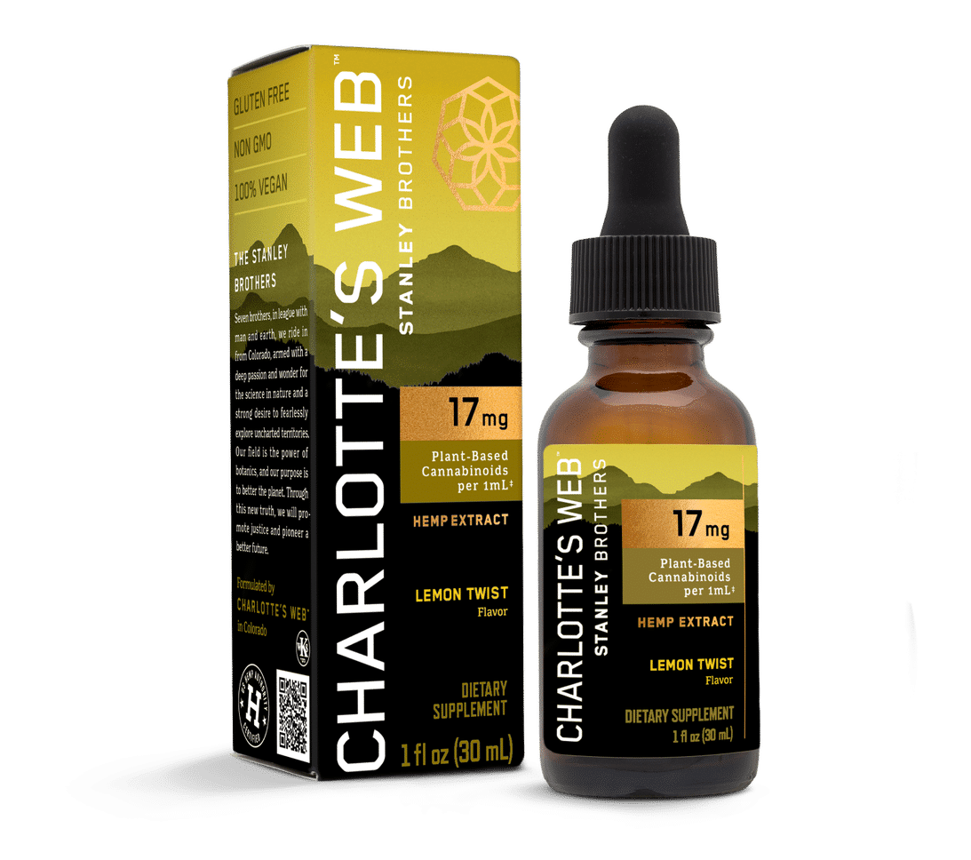 Charlotte's Web 500 mg Tincture - Lemon Twist