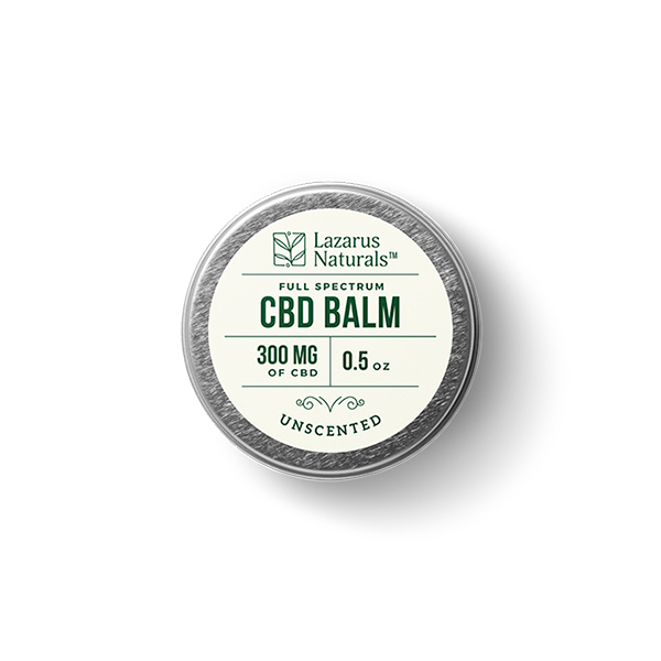 Lazarus Naturals .5oz Balm 300mg - Unscented