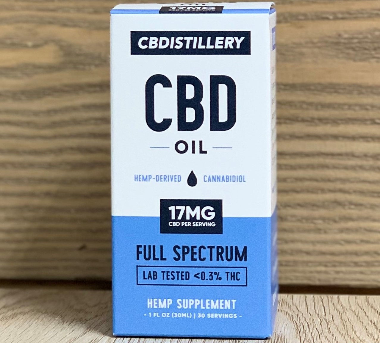 CBDistillery Full Spectrum Tincture 1oz - 17 mg dose