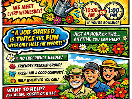 Garden Helpers Wanted