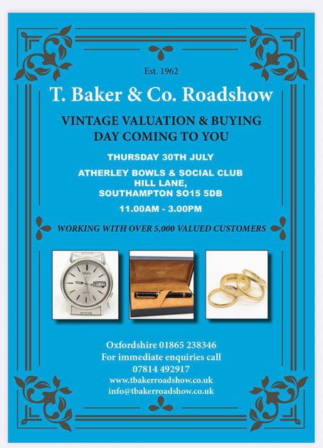 Vintage Valuation & Buying Day Comes to Atherley Bowls & Social Club