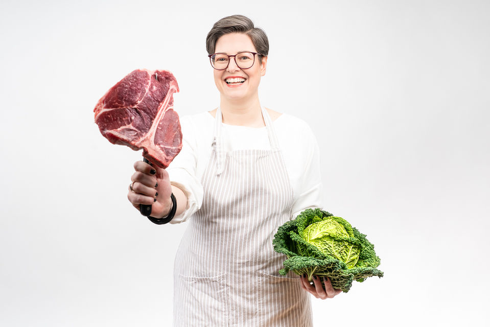 Eine Frau, fotografiert für Personal Branding Fotografie