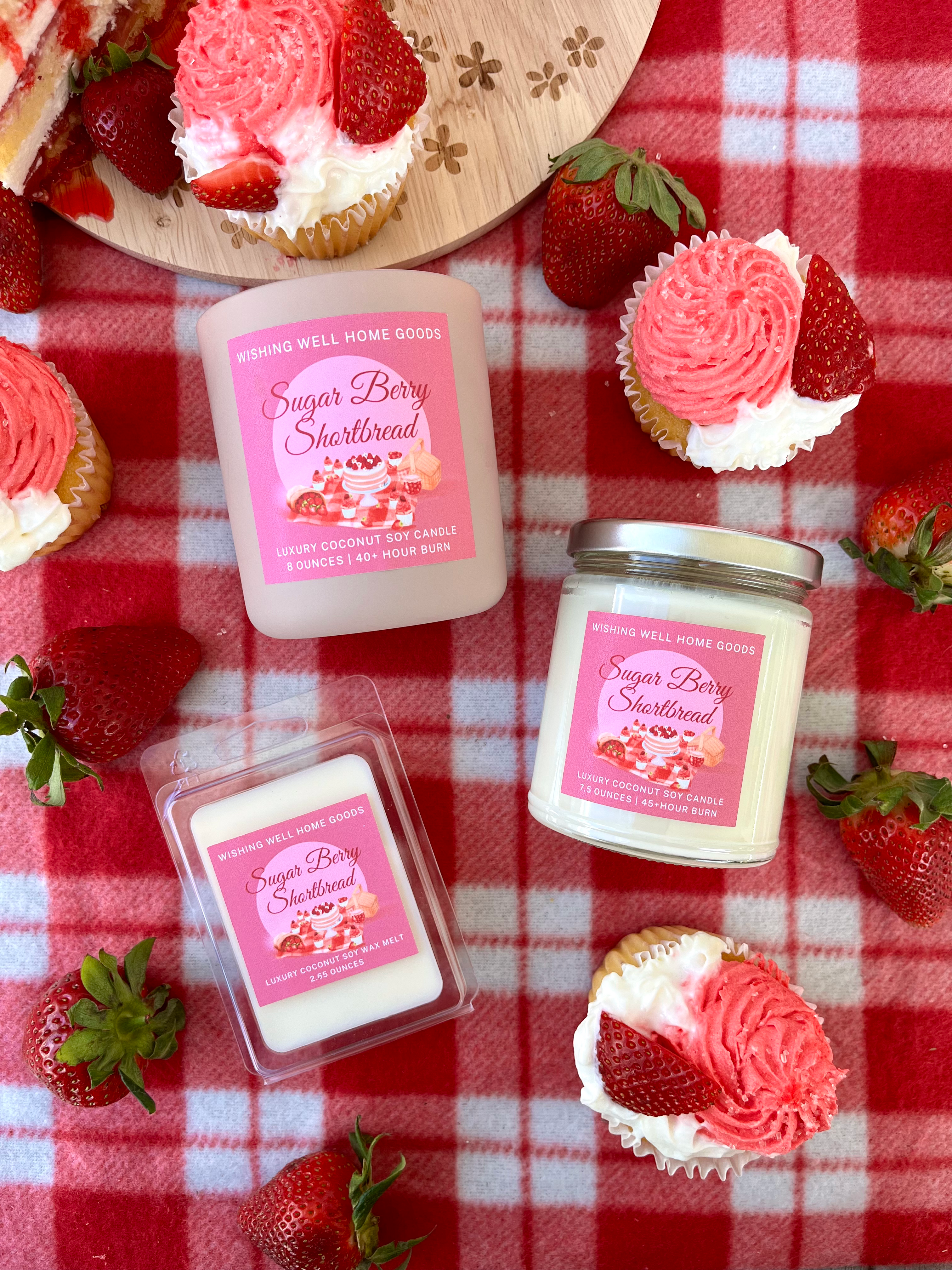 Sugar Berry Shortbread