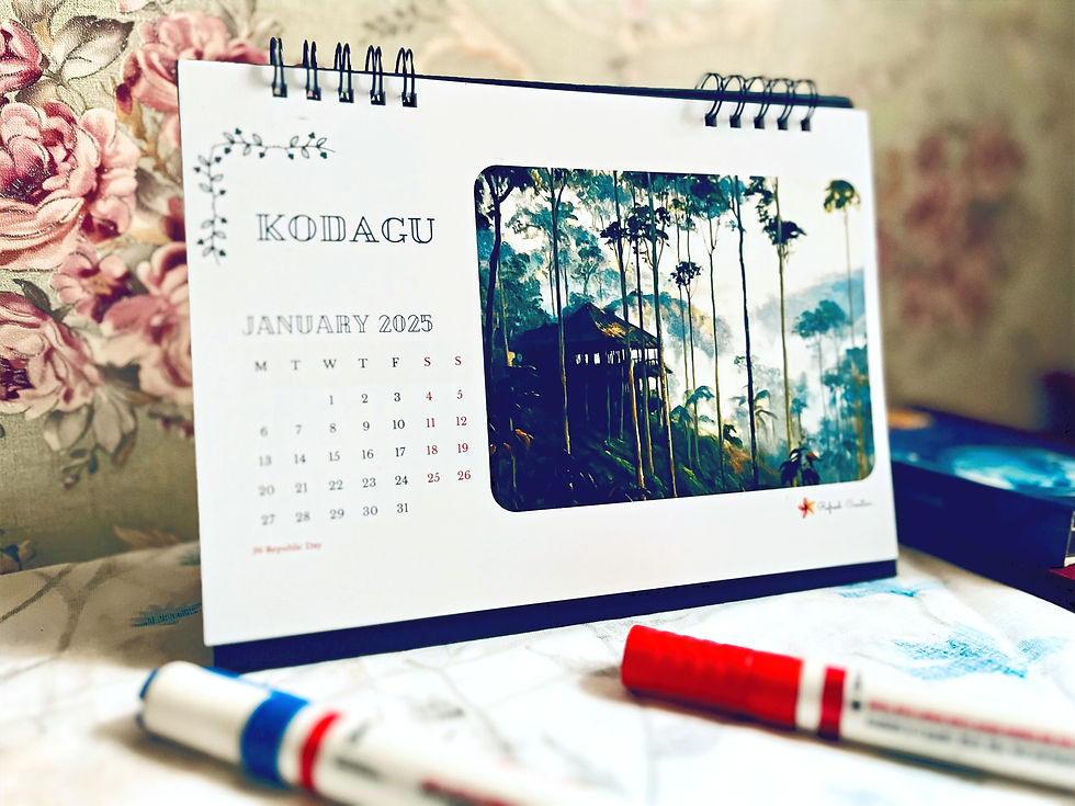 Thumbnail: South, Splendid & Serene - Calendar
