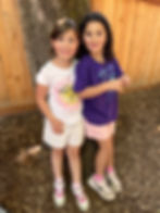 Happy FISW elementary students during the recess time