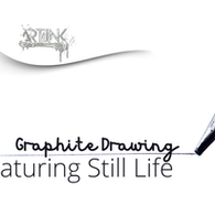 Graphite Drawing Featuring Still Life graphic