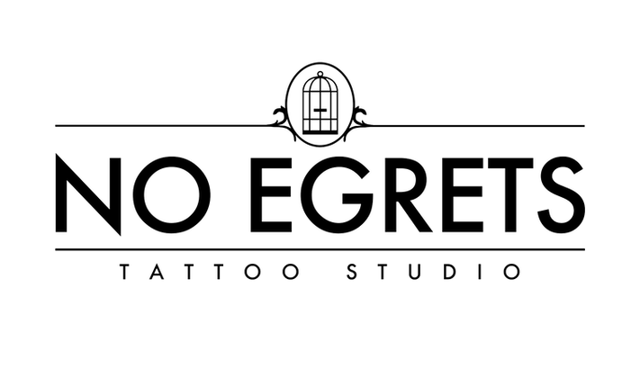 No Egrets Tattoo Studio logo