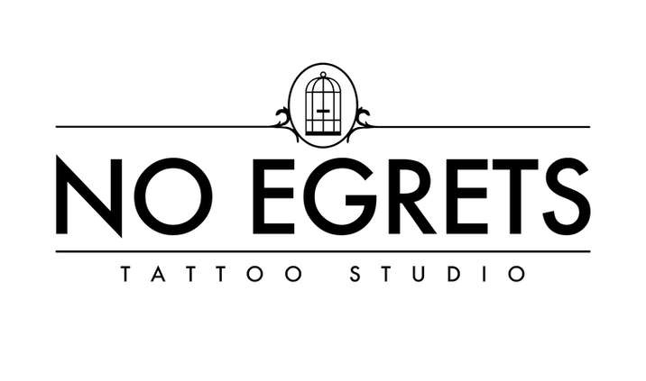 No Egrets Tattoo Studio logo
