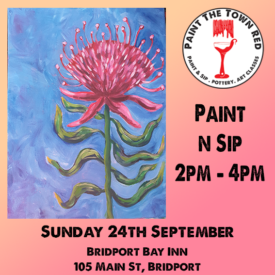 Sunday 24th September Paint and Sip 2pm-4pm (Family Friendly)