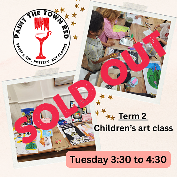 Term 2 - Tuesday 3:30pm to 4:30pm - Children's Term long art classes