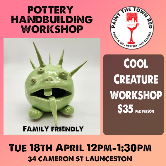 Tuesday 18th April 12-1:30 Cool Creature Workshop