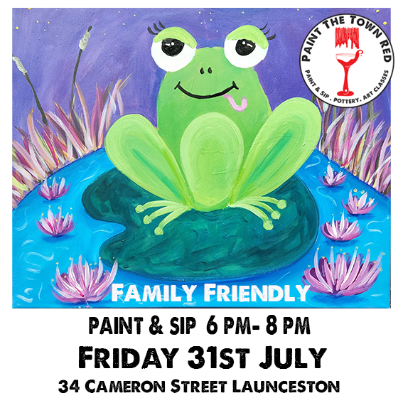Friday 31st July Paint and Sip 6pm-8pm