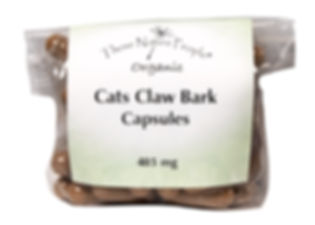 Cat's Claw Bark Capsules facing front