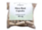 Maca Root Capsules in bag facing front