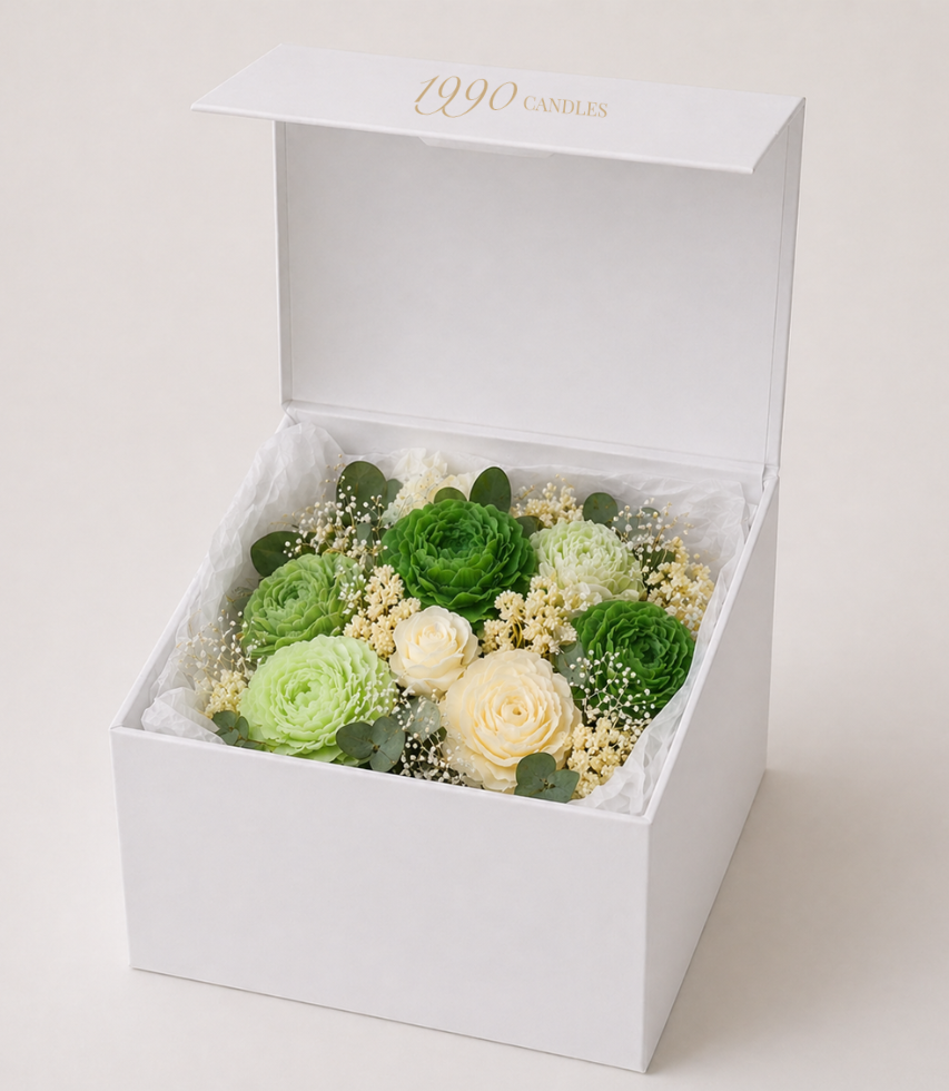 Thumbnail: BOUQUET DE BOUGIES LIN