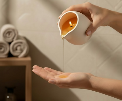 bougie massage avoine