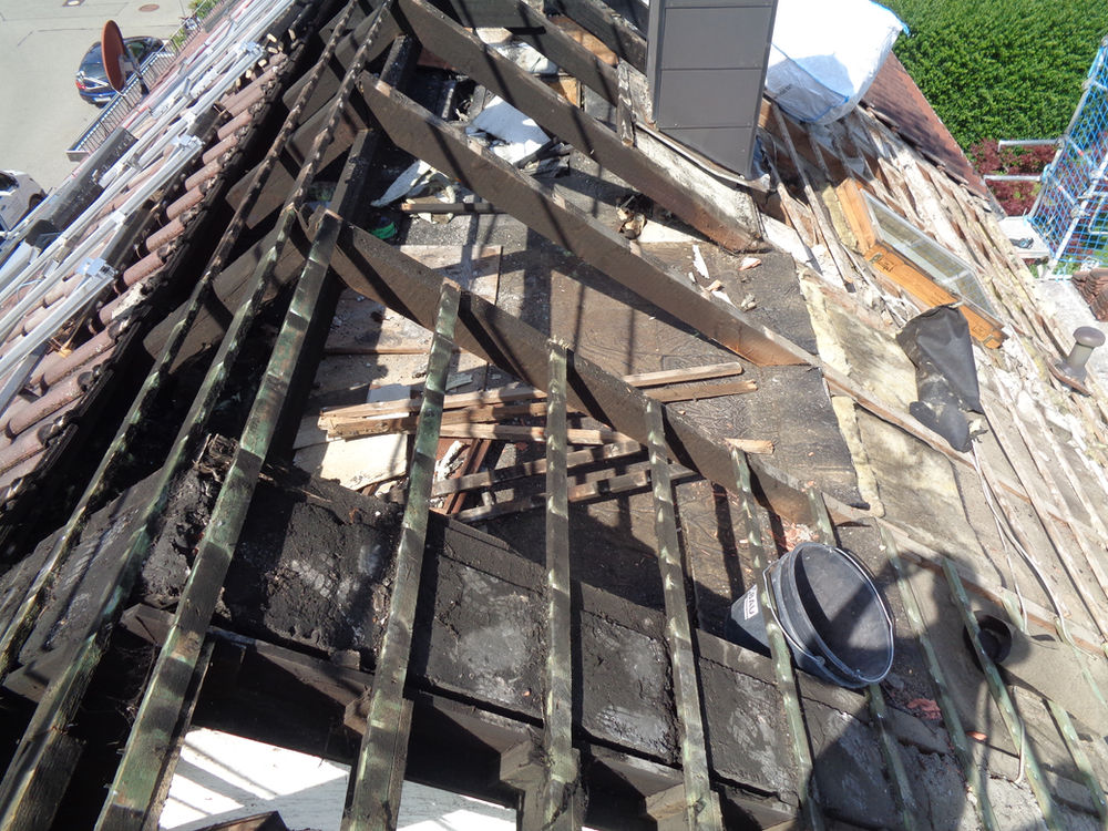 Schnell zurück zum dichten Dach