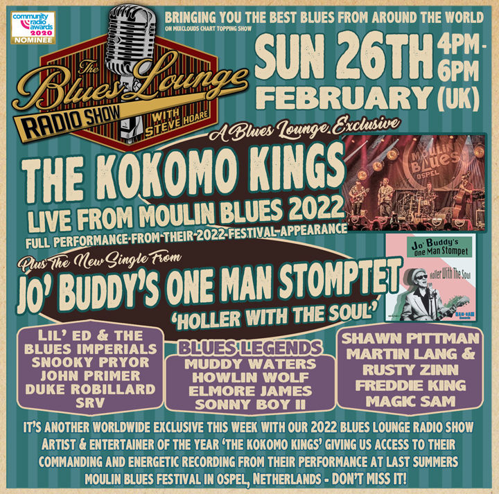 07. Kokomo Kings Moulin Blues 26th feb 2023 mixcloud