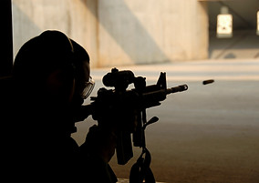 Shooting Practice Silhouette