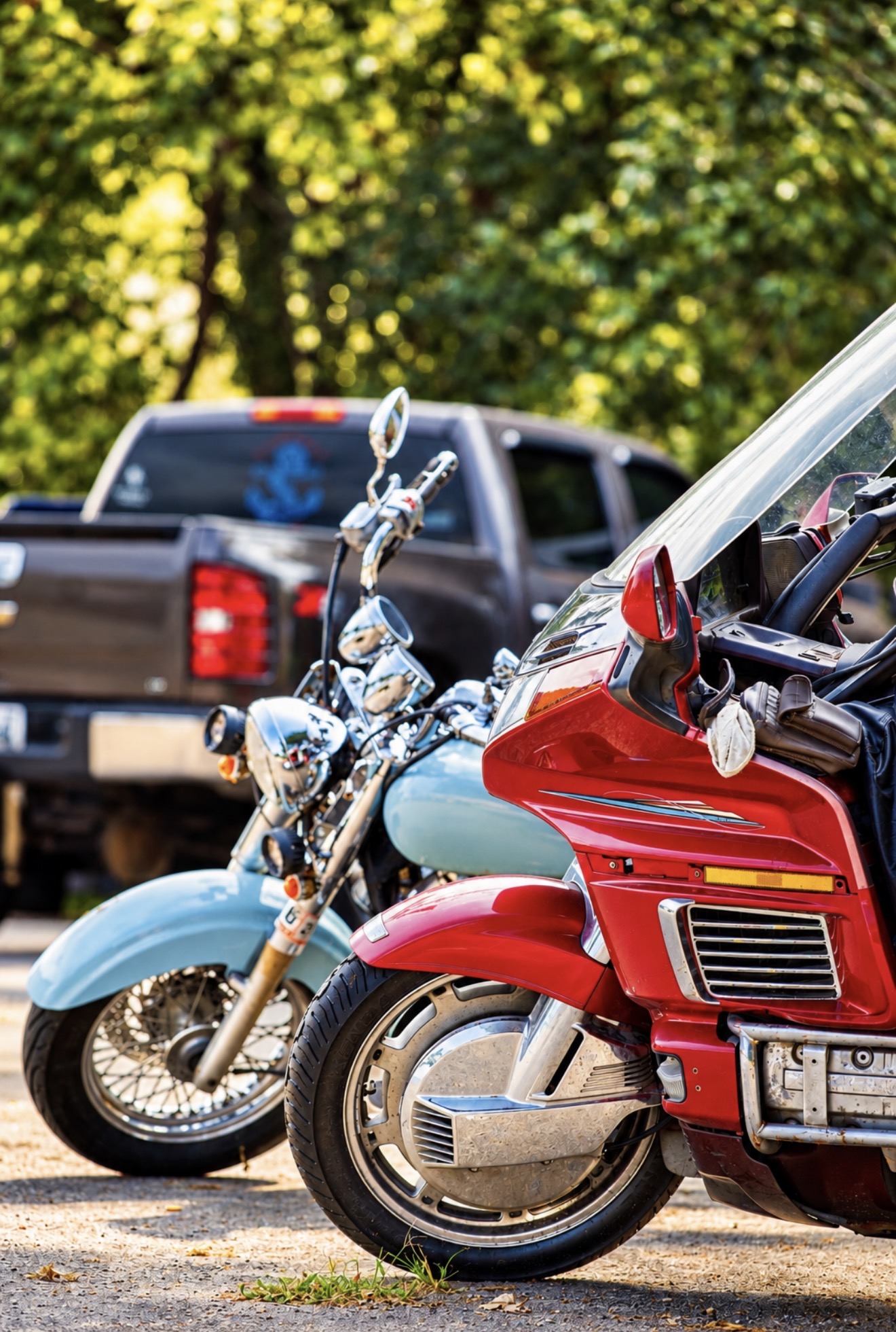 Motorcycle detail photography