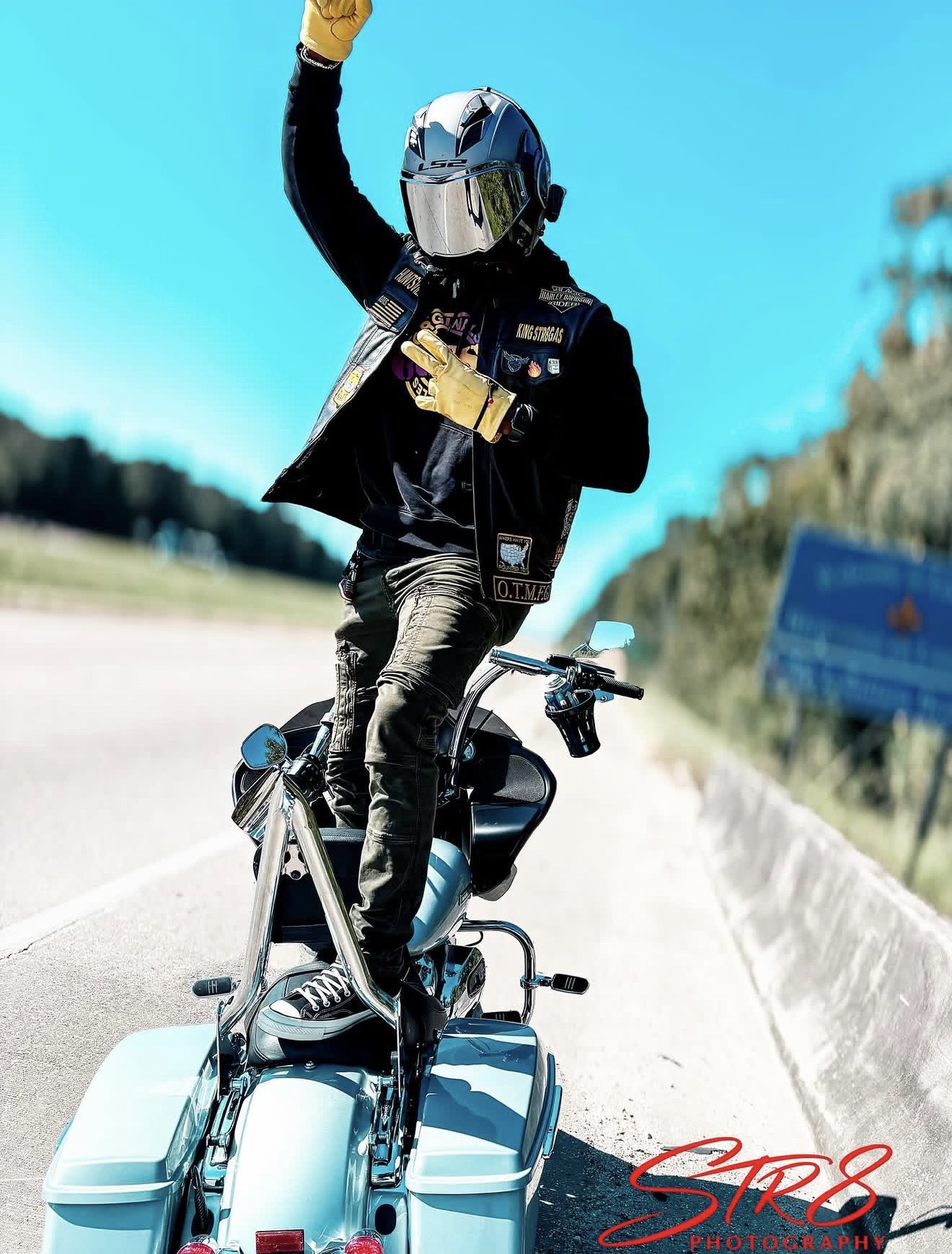 Motorcycle lifestyle photography