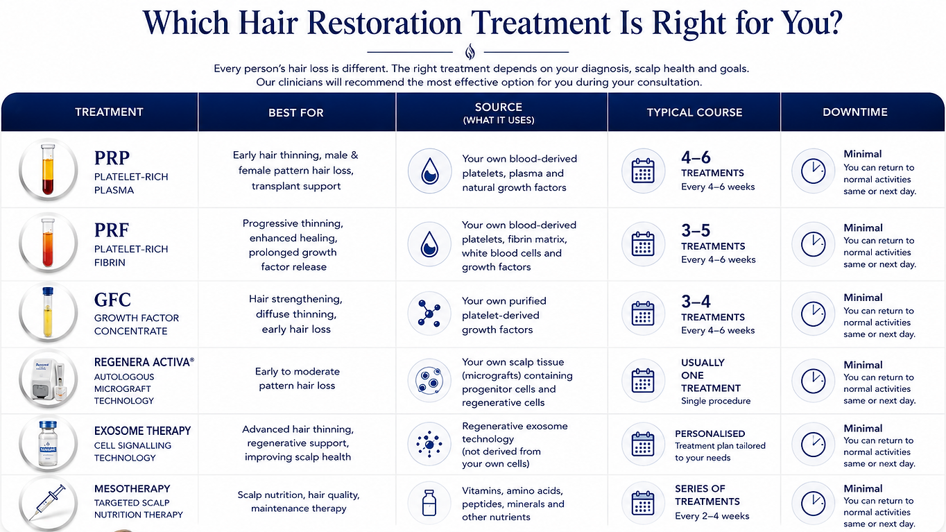 Best option for your hair loss