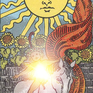 【塔羅主牌】【19】太陽 (The Sun) 正位/逆位愛情意思,解析
