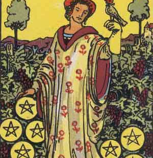 【塔羅副牌】錢幣9 (Nine of Pentacles) 正位/逆位愛情金錢事業意思，解析