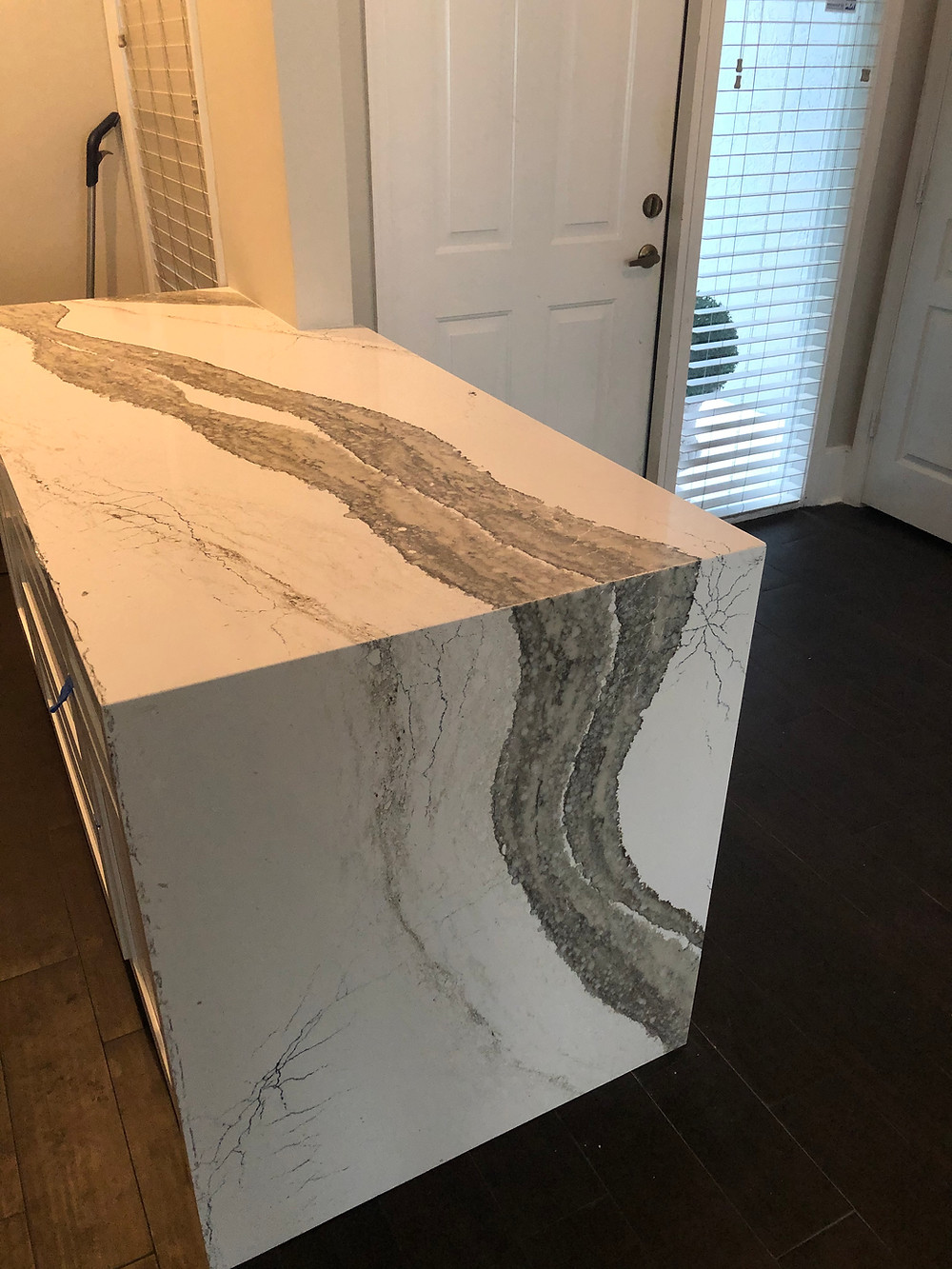 Contact Stone and Quartz LLC, for Cambria Skara Brave or any other Cambria quartz countertops.