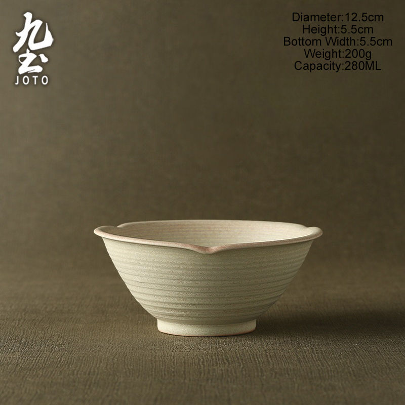 サムネイル： JOTO Handmade Rough Pottery Dinnerware CJR0629