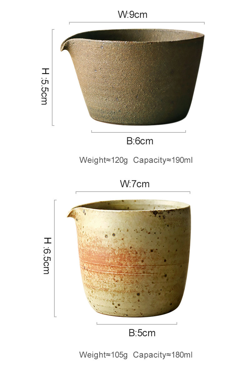 섬네일: JOTO Japanese Handmade Rustic Ceramic Pitcher GBR0056