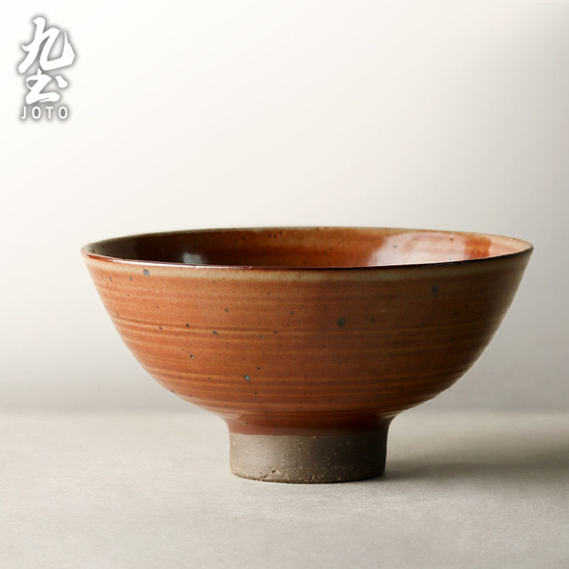 縮圖：JOTO Classic practicality Vintage Handmade Roughware Noodle Bowl CJR0533