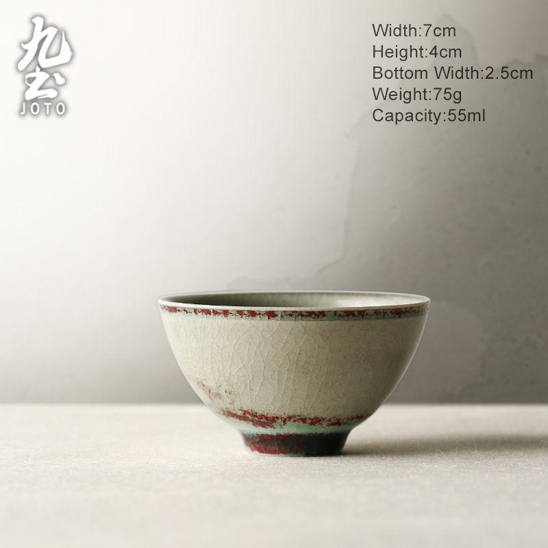 섬네일: JOTO Handmade Ceramic Tea Cups XCBR0149