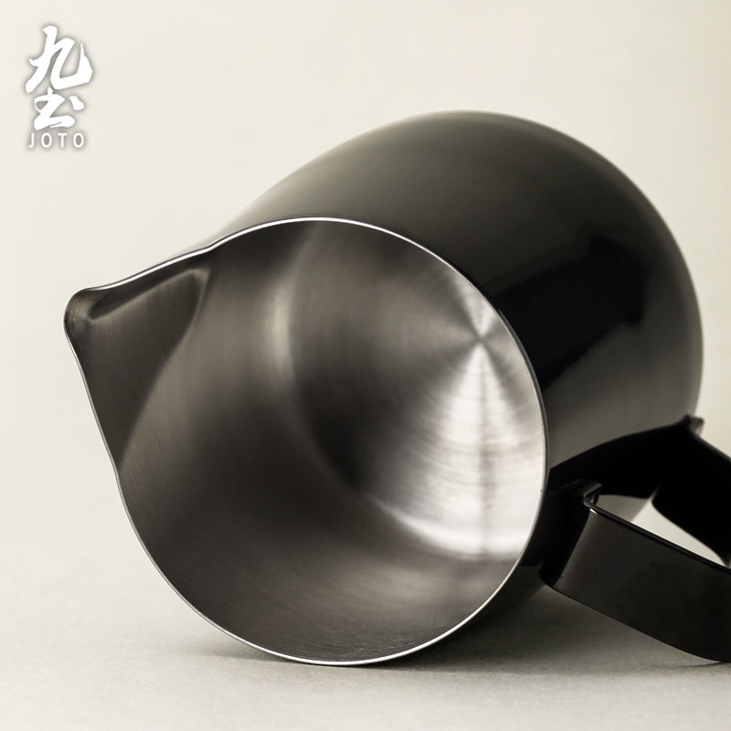 縮圖：JOTO Scale inside Easy to clean Stainless Steel Milk Froth Cup QTR0055