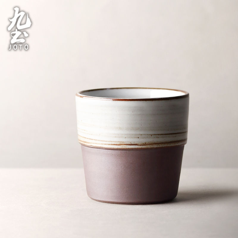 섬네일: JOTO Japanese Style Handmade Tasting Cup Coffee Mug XCBR0100