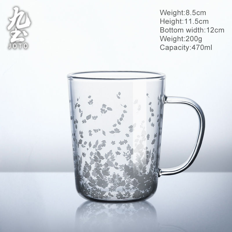 섬네일: JOTO High-Temperature Resistant Office Heat-Resistant Tea Cup CUPR0599