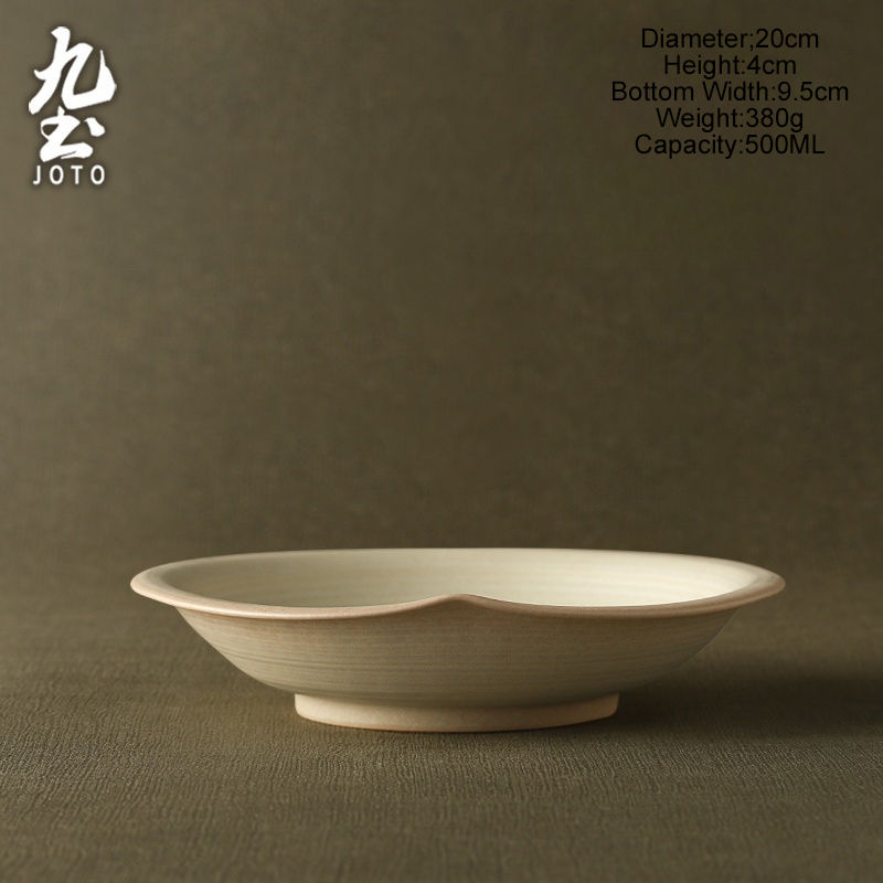 섬네일: JOTO Handmade Rough Pottery Dinnerware CJR0629