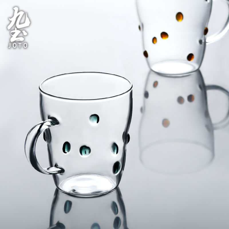 サムネイル： JOTO Heat-Resistant  Simple Milk Coffee Mug Office Water Cup CUPR0584