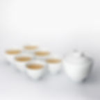 Thumbnail: JOTO Handmade Sweet White Jade Clay Japanese Style Thin Gaiwan GWR0022
