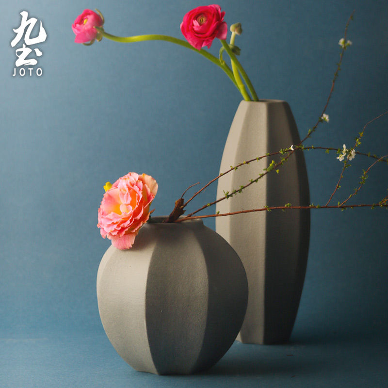 サムネイル： JOTO Geometric Zen Flower Vase DER0066