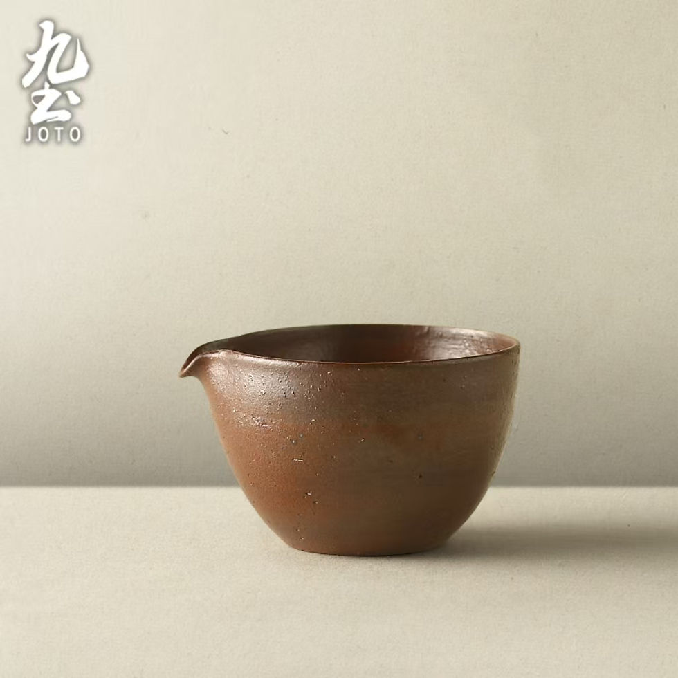 縮圖：JOTO Vintage Rough Pottery Tea Set TZR0129