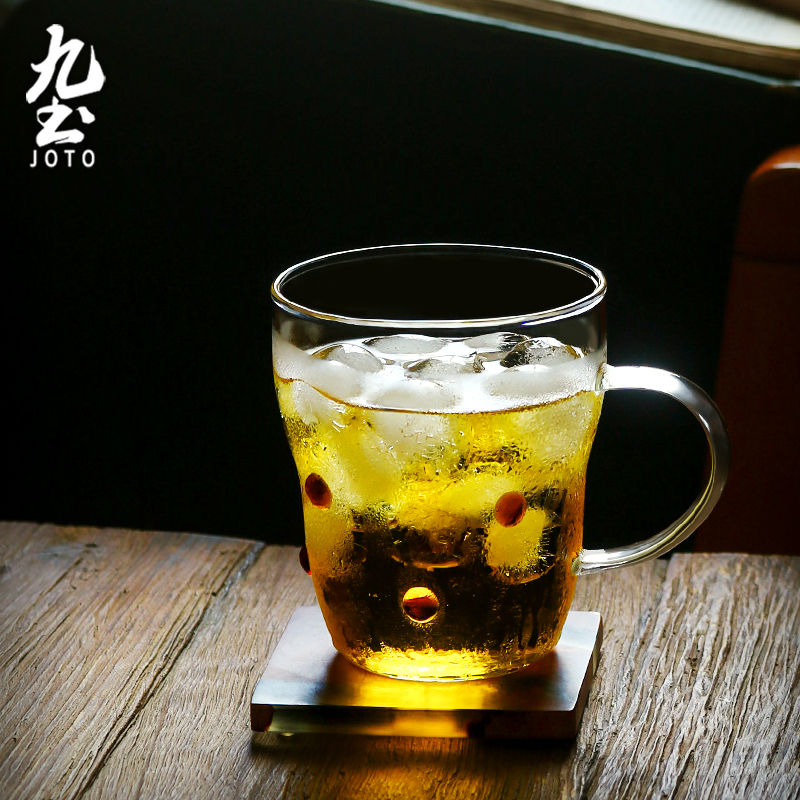 섬네일: JOTO Heat-Resistant  Simple Milk Coffee Mug Office Water Cup CUPR0584