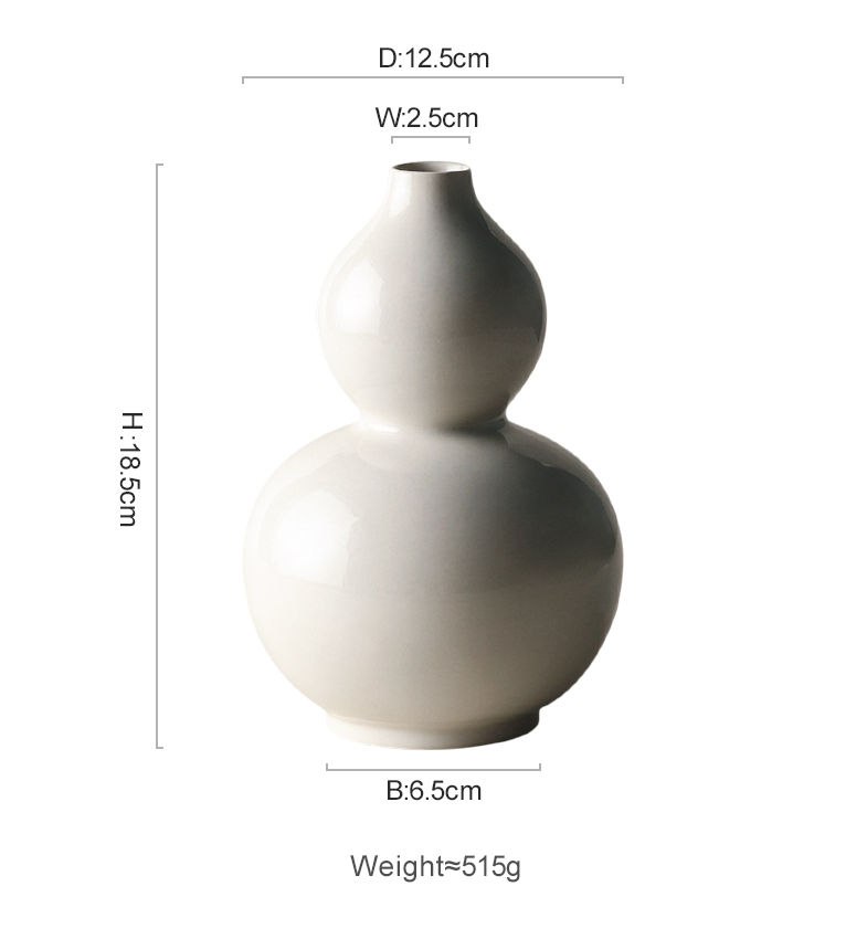 縮圖：JOTO Handmade Vintage Zen Gourd Vase DER0098