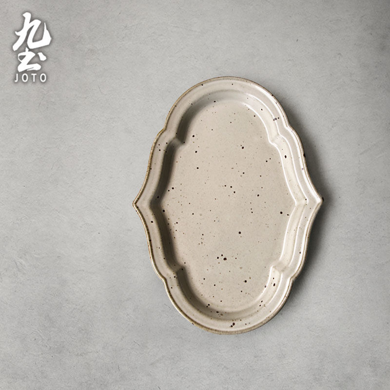 섬네일: JOTO Japanese Retro Creative Flat Plate CJR0427