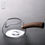 Thumbnail: JOTO Handmade Wooden Handle Hammered Glass Pitcher GBR0040
